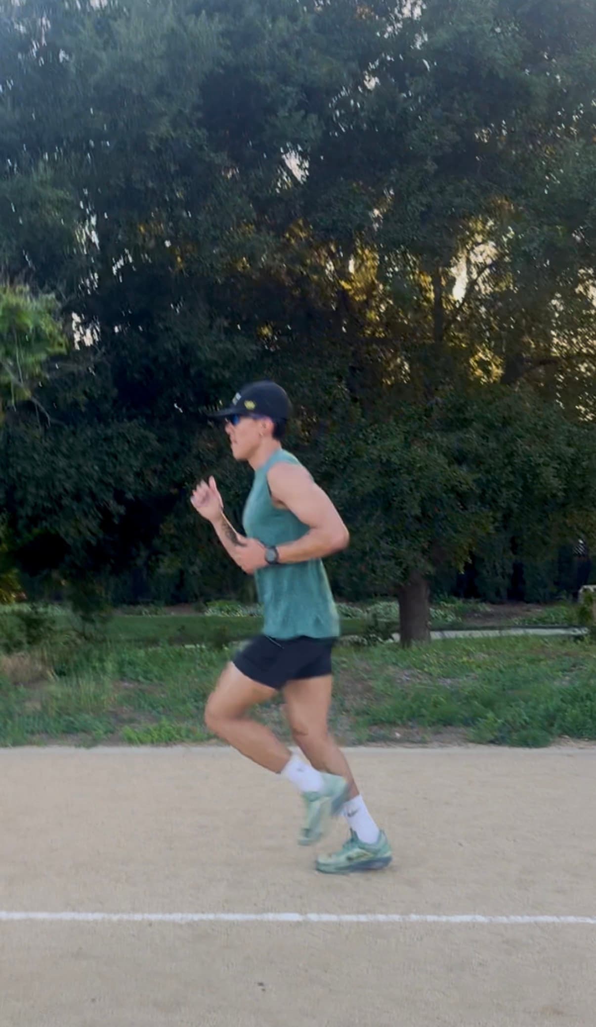 Brandon running